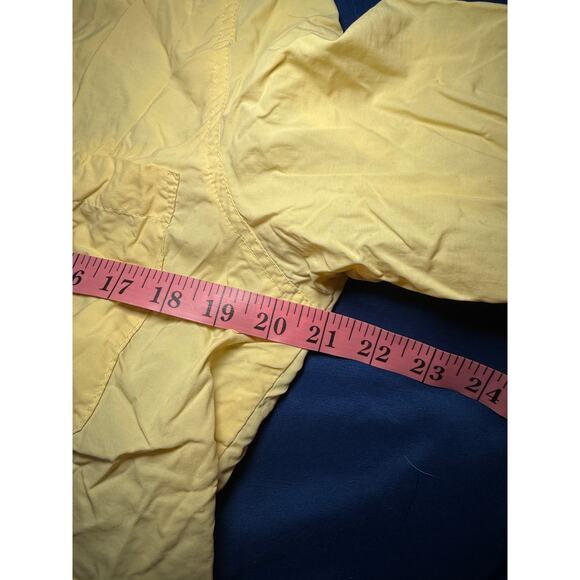 Campmor button down yellow shirt womens medium camp casual outdoors utility gorp - Picture 5 of 5